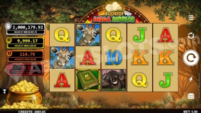 Mega Moolah - tham gia liền tay rinh ngay giải jackpot khổng lồ